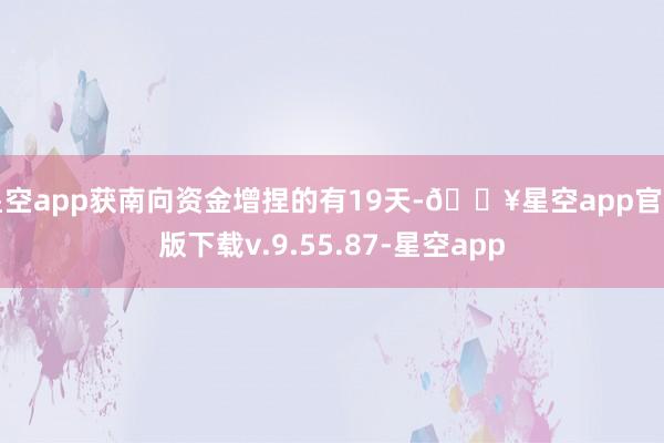 星空app获南向资金增捏的有19天-🔥星空app官网版下载v.9.55.87-星空app